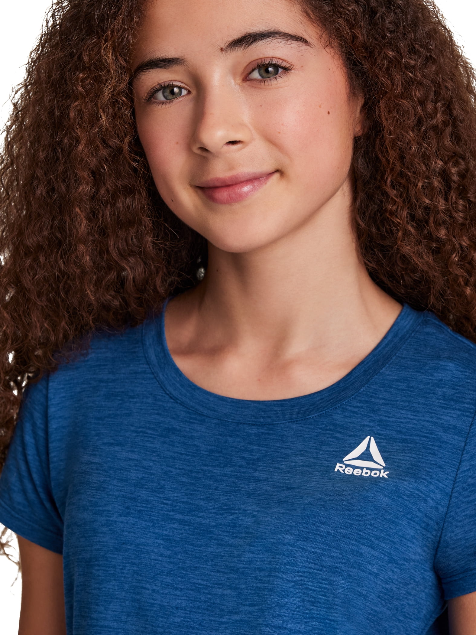 Reebok Girl's Short Sleeve Performance T-Shirt, Sizes 4-18