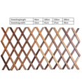 thumbnail image 3 of Parrilla de valla de pared de malla de madera de jardín de madera de expansión para el hogar Afortunado Sencillez, 3 of 5