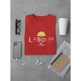 thumbnail image 3 of Labour Day Hardhat Screws Art T-Shirt Men -Image by Shutterstock, Male 4X-Large, 3 of 4