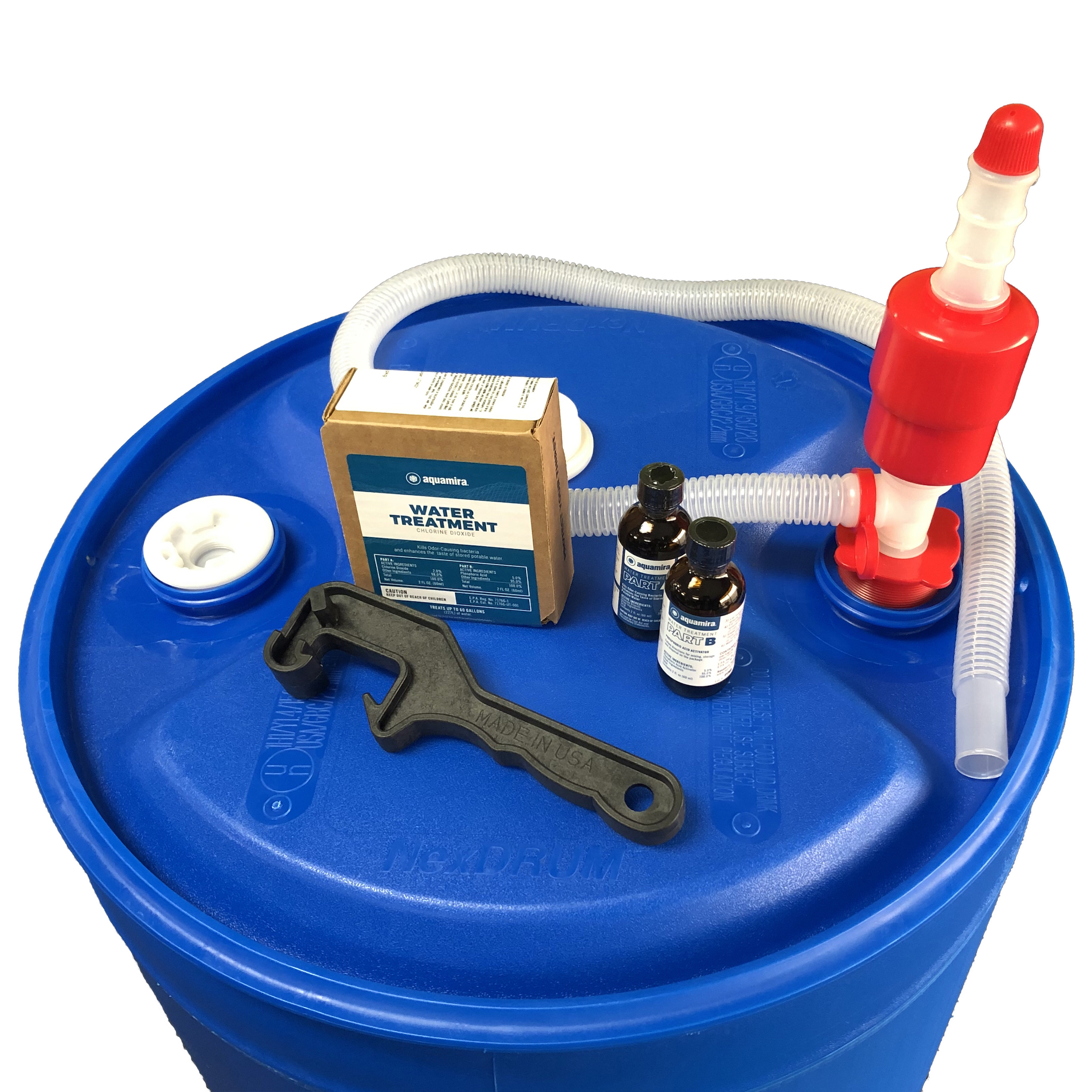 Augason Farms Water Treatment and Storage Kit, 55-gallon Water Drum - image 2 of 7