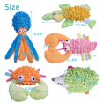 thumbnail image 2 of Dog Squeaky Toys MIXCOTIA, paquete de 5 unidades para perros grandes, medianos y pequeños, 2 of 5