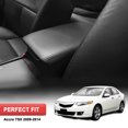 thumbnail image 6 of KBH Center Console Lid Cover Replacement for 2009-2014 Acura TSX Accessories, Leather Skin Upholstery Armrest Covering for Car, Black, 6 of 6
