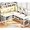 White, variant on SEDETA L Shaped Gaming Desk with Hutch, 57.5” Reversible Corner Computer Desk with Storage Shelves, Gaming Desk with Pegboard, LED Lights, Power Outlet, Keyboard Tray (Rustic Brown)