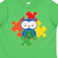 thumbnail image 4 of Inktastic Autism Awareness Puzzle Piece Owl Boys or Girls Toddler T-Shirt, 4 of 5