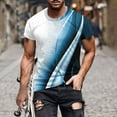thumbnail image 1 of Mefallenssiah Hauts pour Hommes, Liquidation T-Shirt à Manches Courtes Imprimé Col Rond Mode Décontractée Manches Courtes, 1 of 5