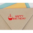 thumbnail image 2 of HAPPY BIRTHDAY Self Inking Rubber Stamp Custom Colop Office Stationary P20 Mini Stamper, 2 of 2
