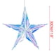 thumbnail image 4 of Corona Navideña Decorativa para Ventana de Centro Comercial, Simulación de Flores Navideñas, Corona Navideña, Decoración Del Hogar, Estrella de Cinco Puntas, 4 of 6