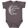 thumbnail image 3 of Inktastic I Love You to the Moon & Back. Boys or Girls Baby Bodysuit, 3 of 5