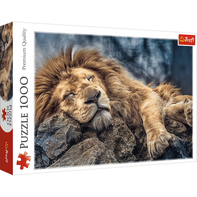Rompecabezas Trefl 1000 piezas Softclick León Durmiendo 10447
