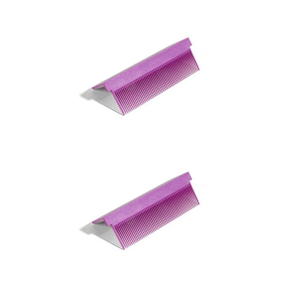 Vogacara Peine alisador para mujer, herramienta de férula para estilismo, peluquería, lavable, profesional, para salón, viaje, hogar Type2 NO2