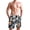 Various Happy Dogs, variant on Dailycode Men's Quick Dry Swim Trunks Beach Shorts Casual Summer Board Shorts with Pockets, Gold Black White Marble