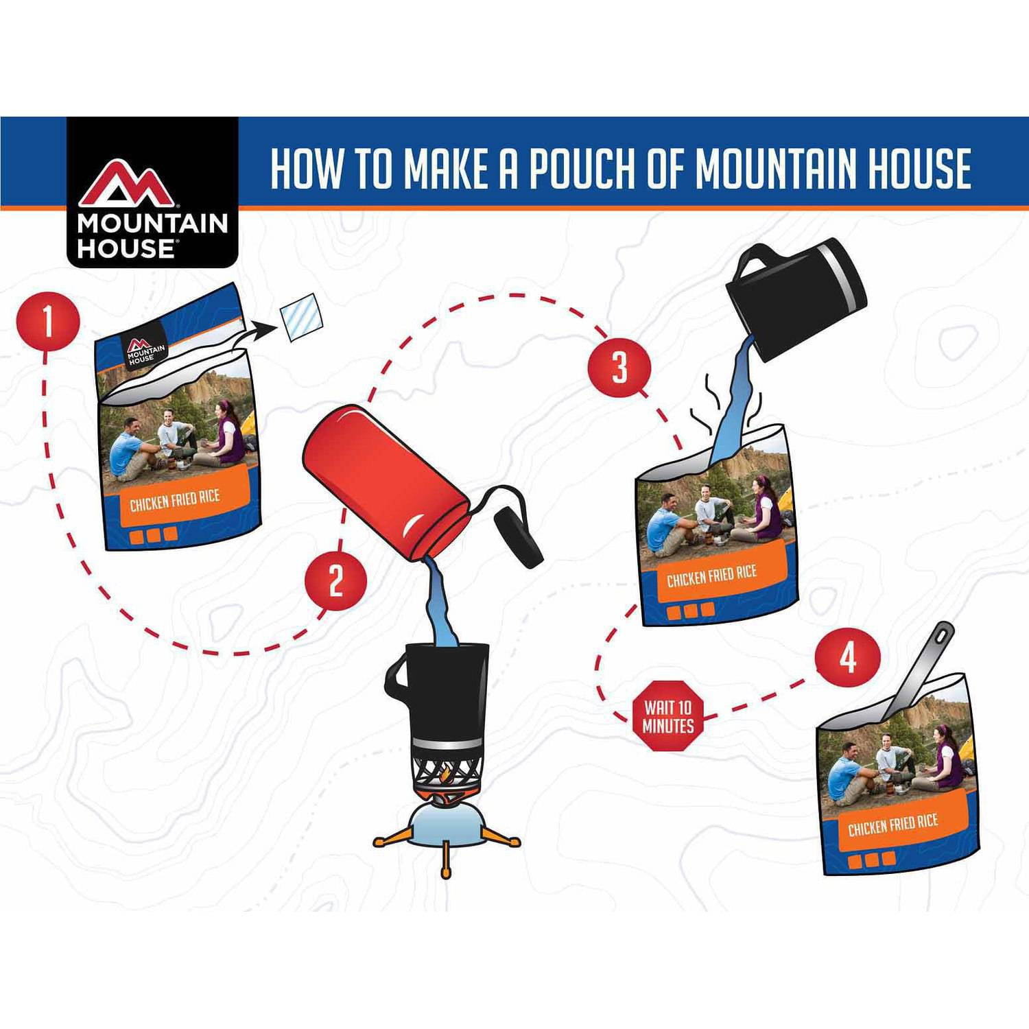 Mountain House Just In Case Classic Bucket Walmart Com
