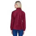 thumbnail image 2 of Harriton M990W Women's Full-Zip Fleece-Wine-2XL, 2 of 3