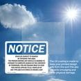 thumbnail image 6 of Vehicles Subject To Search By Entering This OSHA Notice Aluminum Sign 14 Inch x 10 Inch - 5 Pack, 6 of 8