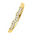 thumbnail image 3 of Aonejewelry 0.05 Ct. Diamond Engagement Wedding Band In 10K Solid Yellow Gold, 3 of 4