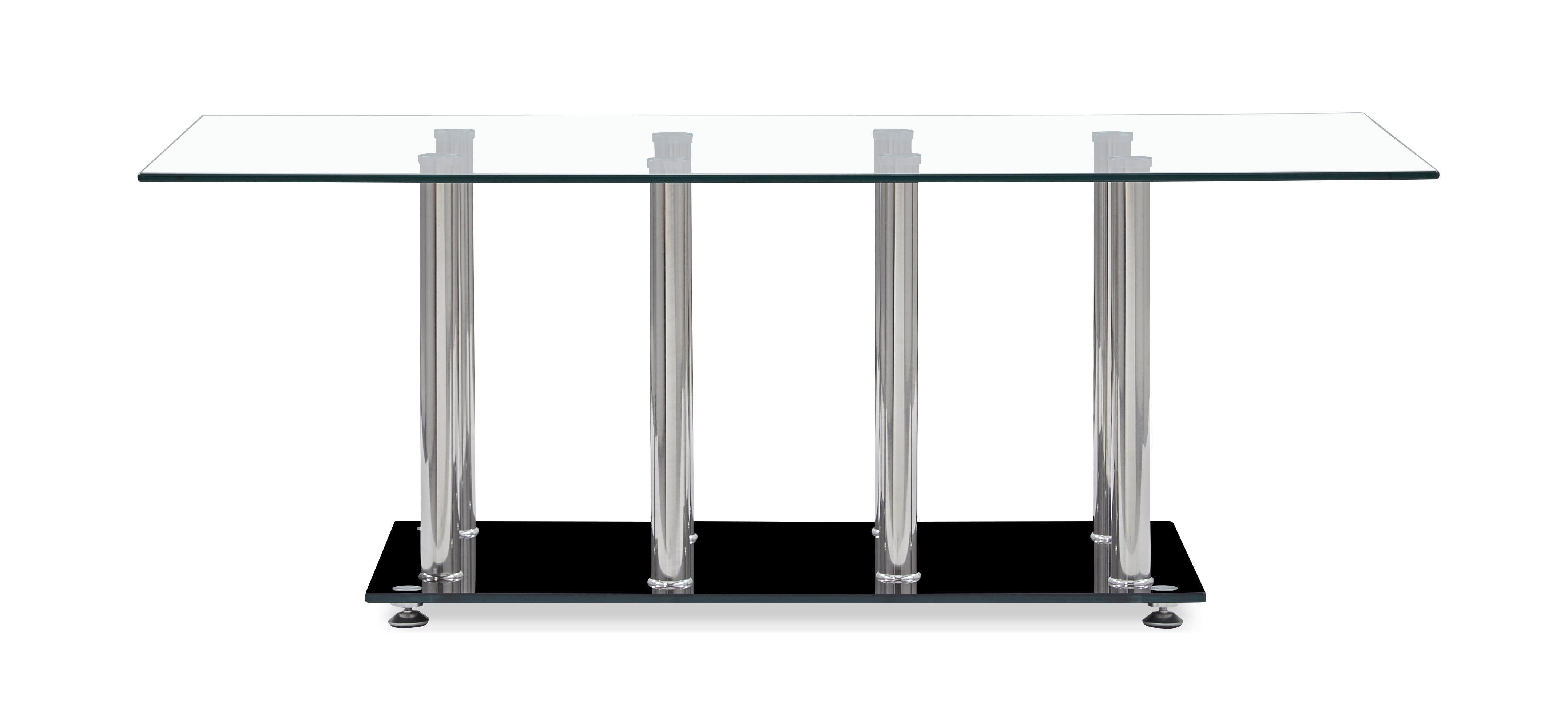 Global Furniture USA Chrome Base Coffee Table