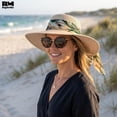 thumbnail image 3 of Sombrero de Playa Con Liston Para Mujeres Ala Ancha 42 cm rosa, 3 of 7