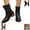 Black, variant on Leather Boots for Women Comfort Mid Calf Booties Fashion Round Toe Low Heel Biker Boots