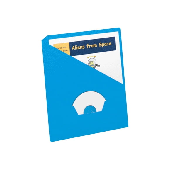 Pendaflex Project Folder,w/Slash Pocket,3-Hole Punched,Ltr.,25/PK,BE