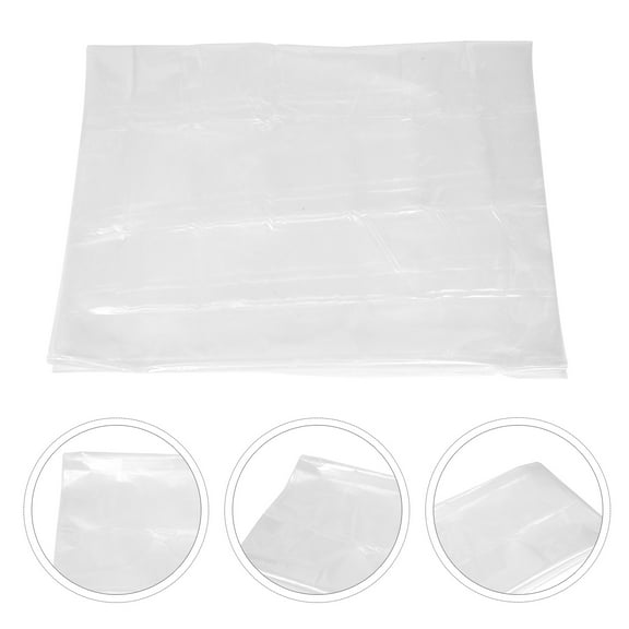 Worgeous White Greenhouse Plastic Film Cover for Plants Weather Resistant 10ft x 25ft Garden