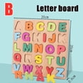 thumbnail image 1 of 1PC Montessori Early Educational Toy Wooden Toys For Kids Board Matching Puzzle Game, 1 of 6