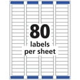thumbnail image 5 of Avery Easy Peel Return Address Labels, 1/2"x1-3/4" 2,000 Labels (8167), 5 of 10