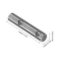 thumbnail image 2 of WEUVEB Furniture Builders Silver Cabinet Railing Connector Post 2Pcs 1.97X0.39X0.39In, 2 of 8