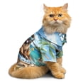 thumbnail image 4 of Newfoundland Hello Summer Beach Theme with Sunglasses and Tropical Cocktail Hawaiian Summer Shirt for Small Medium Large Dog Cat Newfie Dog Lover Gifts - 00009, 4 of 6