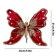 thumbnail image 2 of Christmas Tree Butterflys Ornaments Wreath Decor Ceiling Wall Decoration For 2025 Year Gifts Holiday Glittering Butterflys Christmas Tree Hanging Ornament, 2 of 7
