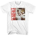 thumbnail image 1 of T-Shirt Adulte Blanc avec Logo Scarface Money And Side 2TG, 1 of 2