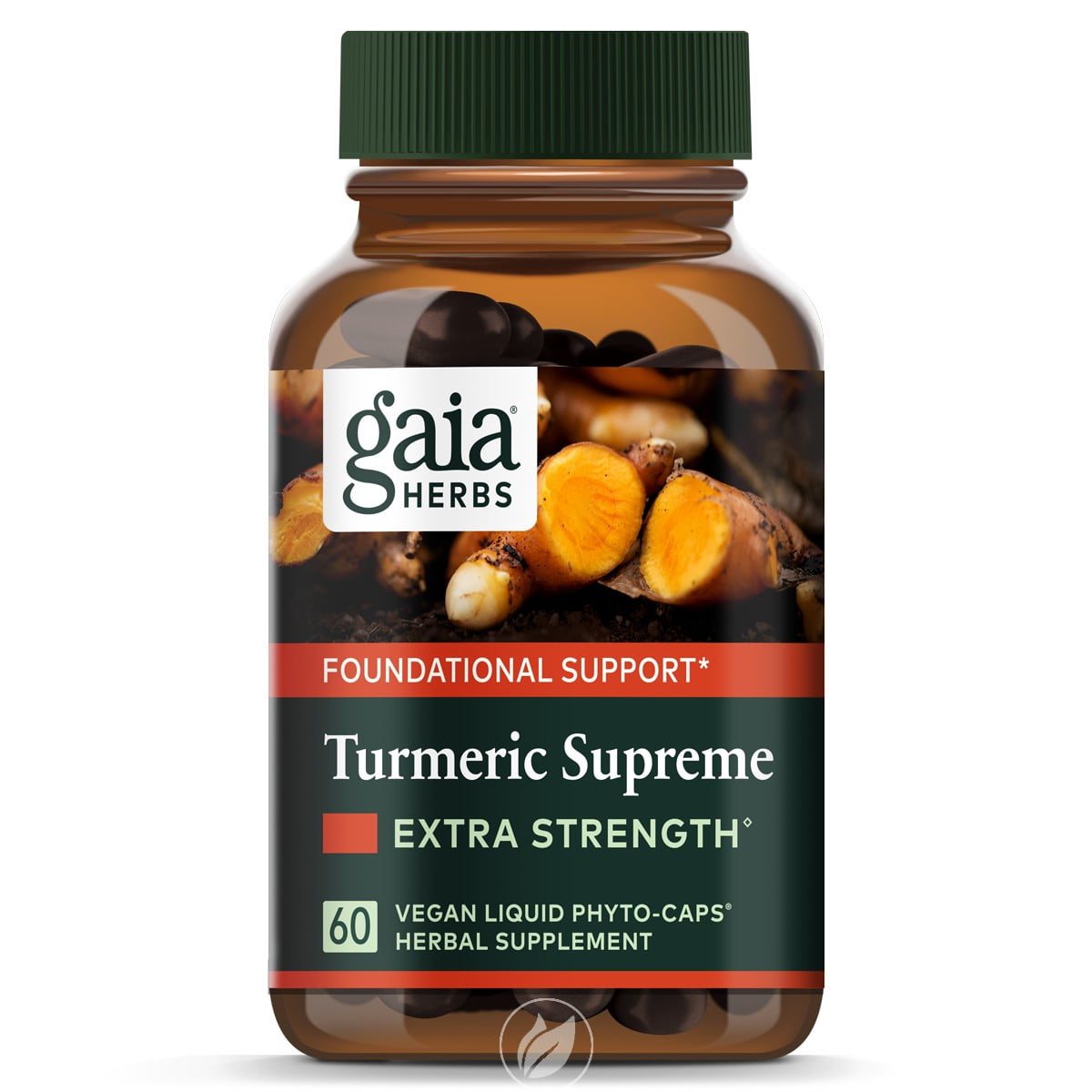 Gaia Herbs Turmeric Supreme Extra Strength PhytoCaps 60 ct