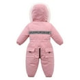 Hangyan Solid Color Thin Baby Jumpsuit Open Crotch Children's Ski Wear