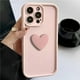 thumbnail image 3 of Funda de silicona con corazón de amor en 3d para Samsung Galaxy A54, A34, A24, A14, A04S, A05S, A15, 4g, 5g, cubierta trasera mate, A05, A04, 3 of 5