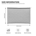thumbnail image 3 of Cauagu Gray Plaid for Tyvek Makeup Bag,Reusable Travel Cosmetic Bag Women Organizer Toiletry Bag Birthday,Gifts for Women Girlfriend Mom Teacher 6.5’’*8.9’’, 3 of 7