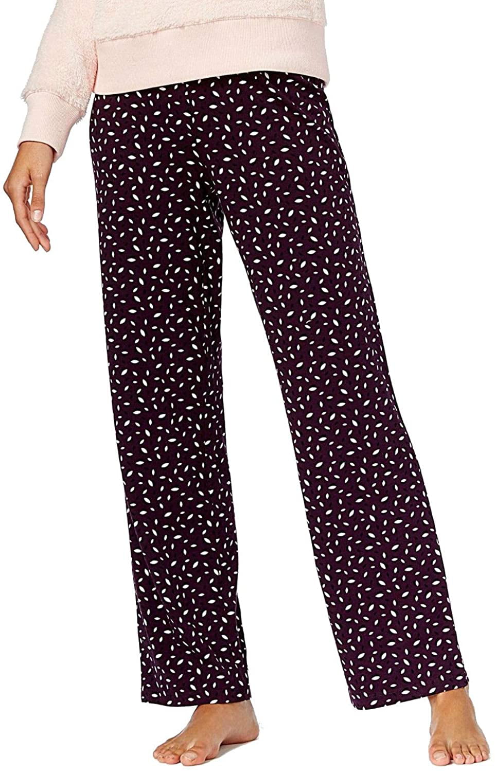NWT Alfani Intimates Essentials Women's PJ Sleep Pants Lilac Heather S and M 