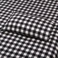 thumbnail image 4 of Mainstays Flannel Sheet Set Black Buffalo Twin, 4 of 7