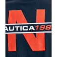 thumbnail image 3 of Camiseta Nautica de manga corta para hombre, 100% algodón, azul marino, talla S, 3 of 3