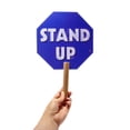 thumbnail image 1 of Sign Stand Up With Handle 30 X 19.5 Cm Educatodo J-0206, 1 of 2