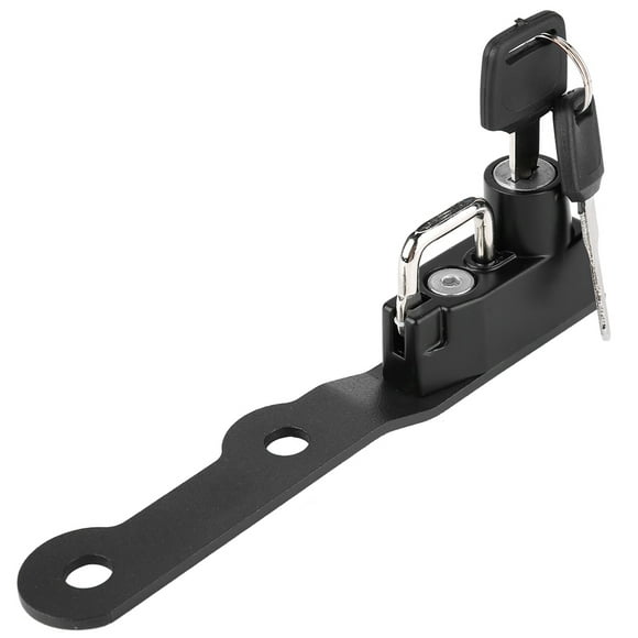 Helmet Lock,Motorcycle Aluminium Alloy Helmet Lock Mount Hook Keys Locking Kit for MT 10 2016-2018/FZ 10 2016-2017