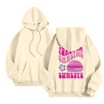 thumbnail image 4 of Womens Hoodies Sweatshirts Lightweight Beach Vibe Hoodie for Women Meet At The Beach Comfort Wear Beige S, 4 of 5