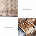 thumbnail image 6 of Placemats Set of 8, Orange Floral Woven Placemat, Linen Place Mats for Kitchen/Dining Tables, Country Boho Ethnic Art Flowers Motifs Washable Table Mats for Party, 6 of 8