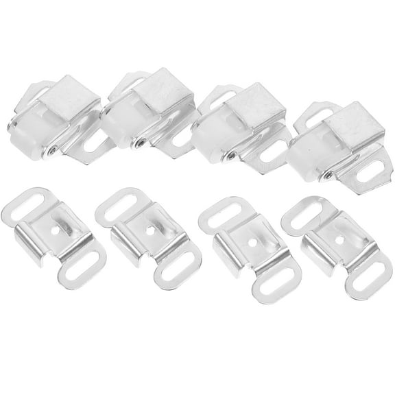 MLINS 4 Sets Roller Wheel Door Latch Cabinet Closet Catch Replacement Mailbox Roller Catch with Screw for Furniture Mailbox
