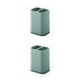 thumbnail image 3 of Bearachild Soporte de almacenamiento para palillos, tenedor, cucharas, espátula, organizador de vajilla, drenaje, Simple, moderno, hogar, comedor, Hotel, Verde 2piezas Bearachild CBP185433, 3 of 6