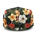 thumbnail image 3 of Chririnla Adjustable Newsboy Hat, Tropical Floral Print Polyester All-Weather Wrinkle-Resistant Forward Newsboy Hat for Driving Outdoor Summer, 3 of 4