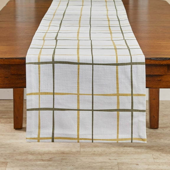 Phoenix Plaid Table Runner - 15x72 - Park Designs