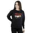 thumbnail image 2 of Netflix Womens Stranger Things Friends Don't Lie Hands Sweatshirt, 2 of 3