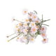 thumbnail image 2 of 20X flor artificial Injueey planta falsa decoración de boda DIY Prop artesanía Color brillante Margarita Flores artificiales Rosa, 2 of 6
