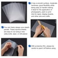 thumbnail image 4 of 20 láminas de plástico PVC transparente y flexible de 8,25 x 11,75 pulgadas con papel protector., 4 of 6
