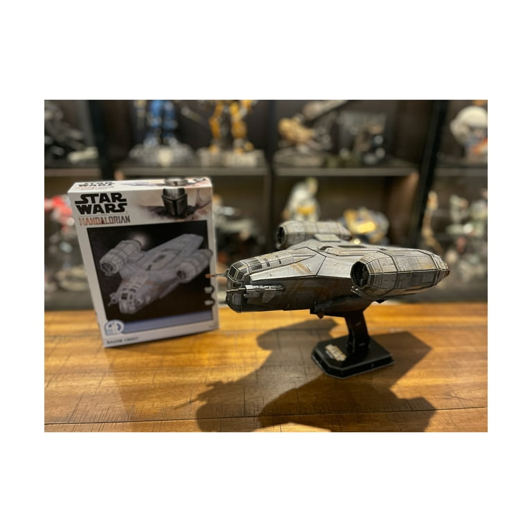 4D Cityscape Star Wars The Mandalorian Razor Crest Paper Model Kit 140 Pcs