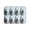 Blue, variant on Fun Themed Fishes Fin Ice Cubes Tray With 8 Sections Funny Ice Cubes Tray Fishes Great For Home And Restaurant Use